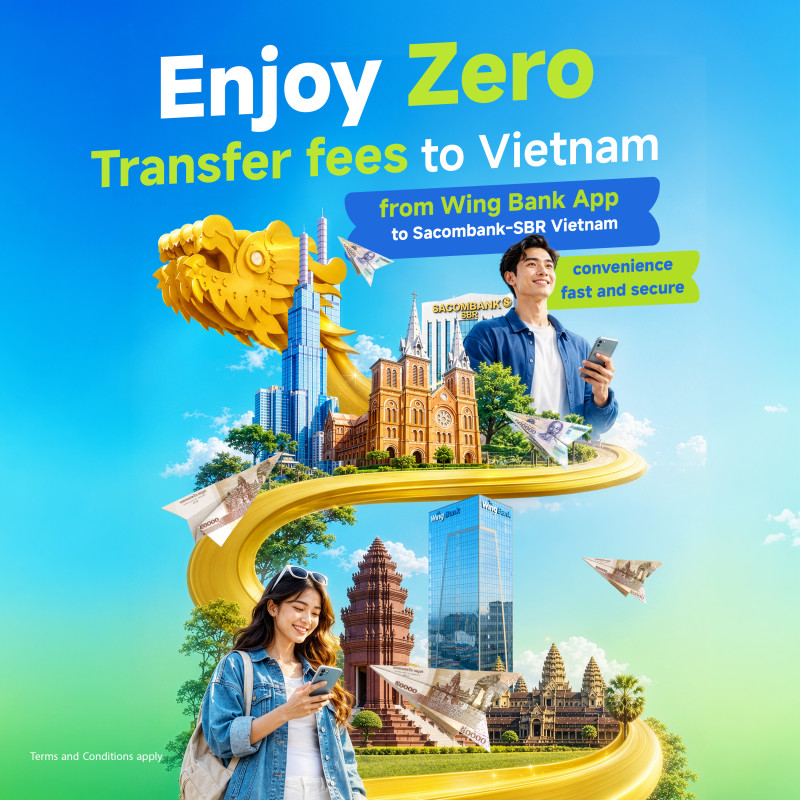 Zero Fee to Vietnam via Sacombank SBR