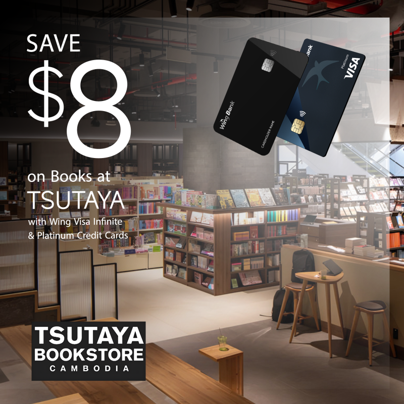 Enjoy USD 8 Off at Tsutaya Bookstore