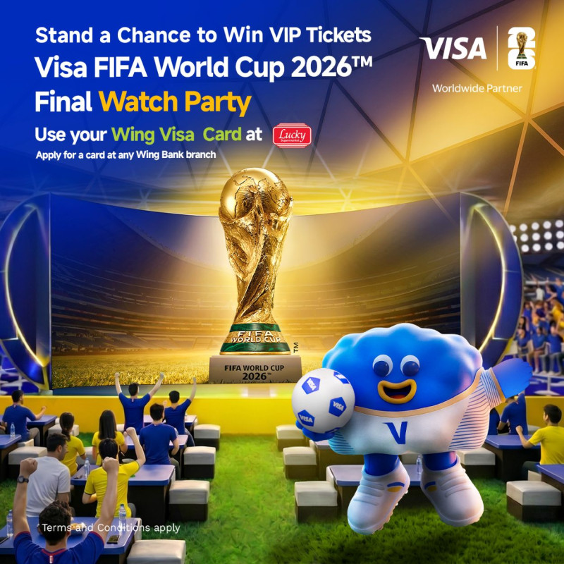 Shop with Wing Visa at Lucky Supermarket & Win VIP FIFA World Cup 26™ Final Watch Party Tickets