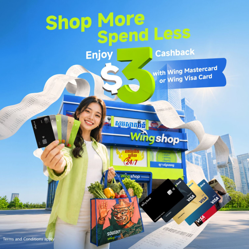 Get $3 Cashback at Wingshop with Your Wing Bank Card