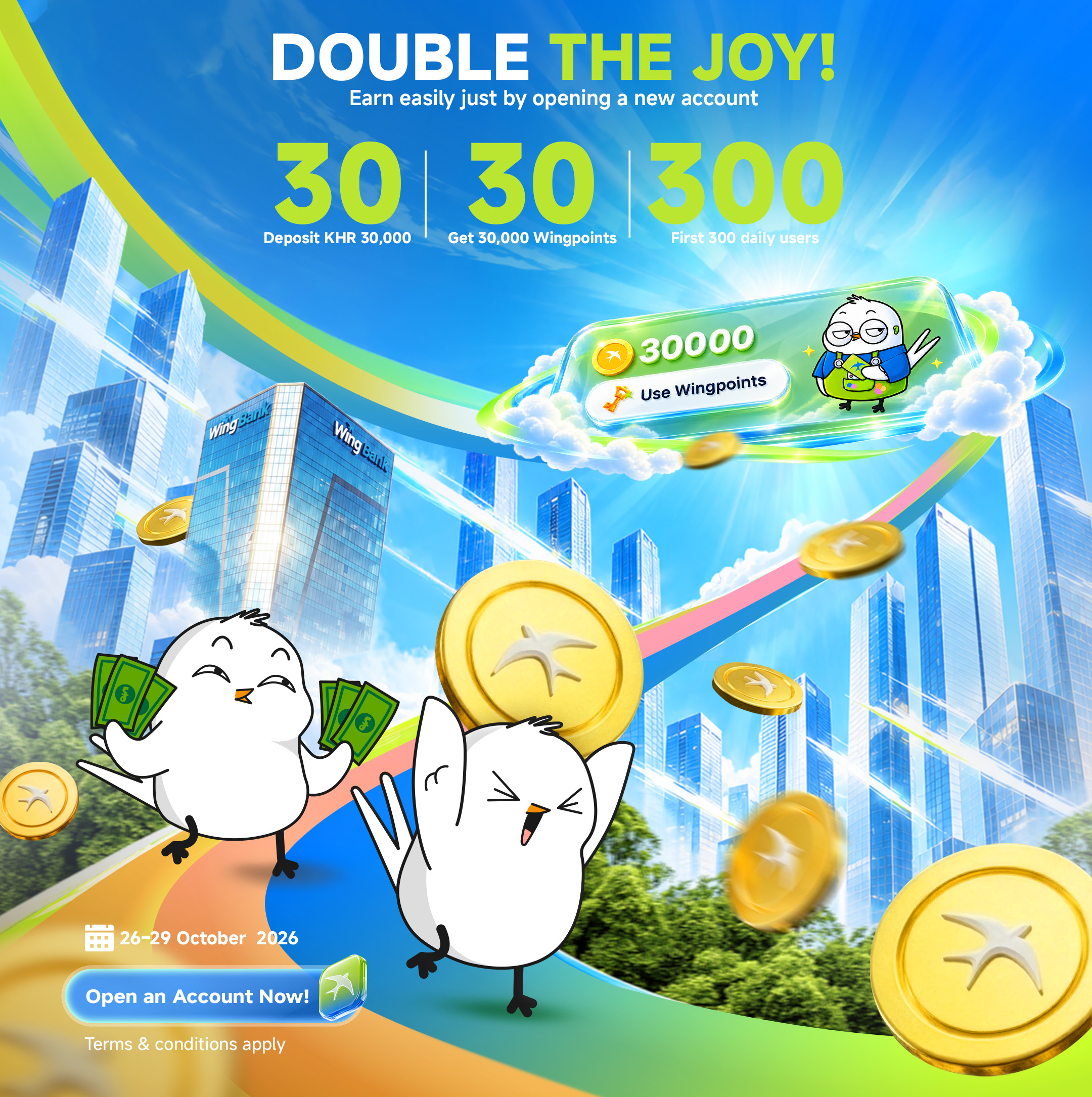 Double the Joy!
