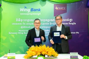 Wing Bank and Infinity General Insurance sign MoU to collaborate on driving financial inclusion