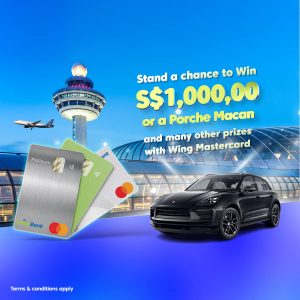 Be a Changi Millionaire with Wing Mastercard