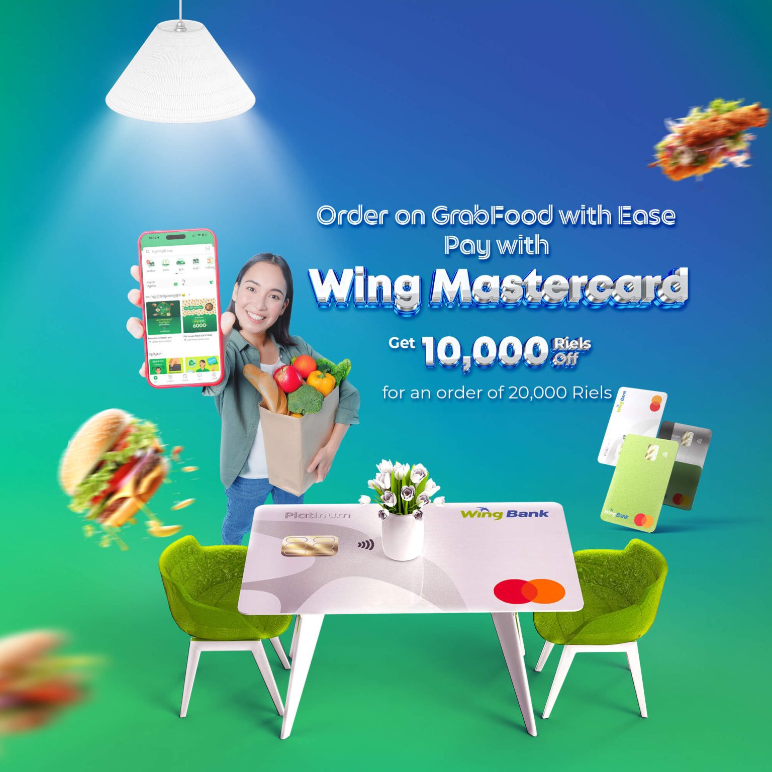 Exclusive GrabFood Offer For Wing Mastercard Holders Save 10 000 Riel 