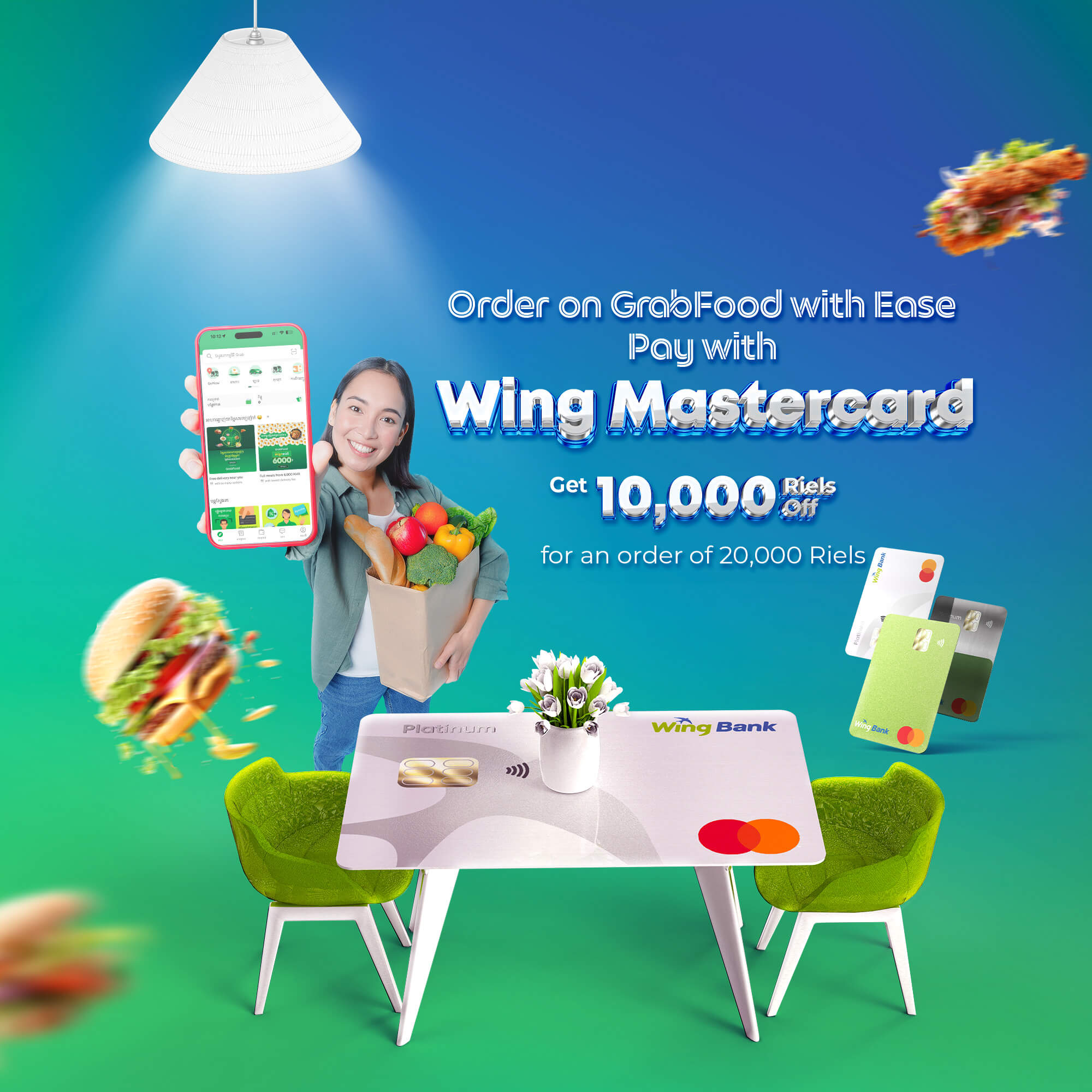 Exclusive GrabFood Offer For Wing Mastercard Holders Save 10 000 Riel 