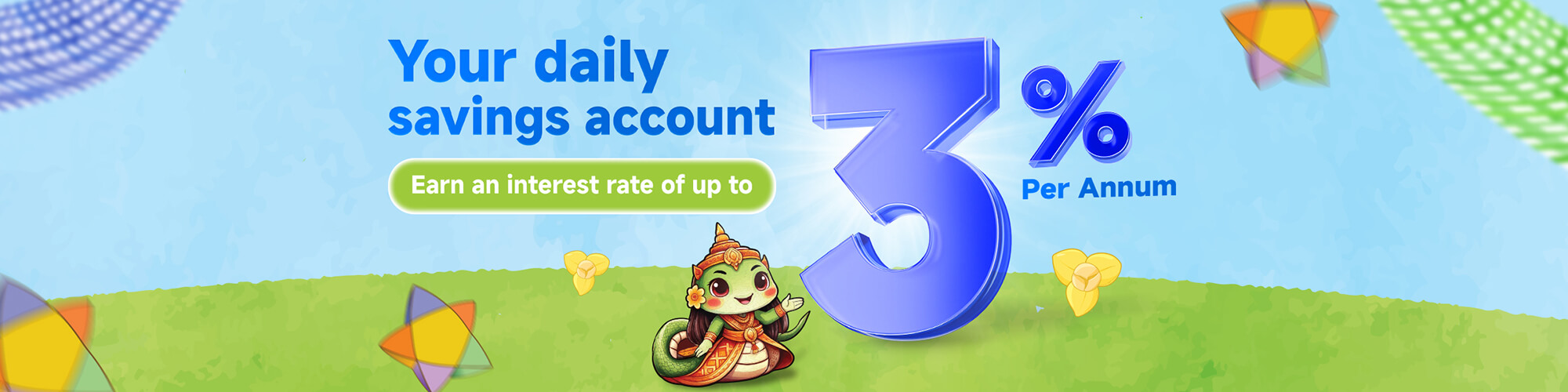 Khmer new year Saving 3%