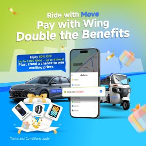 Ride with Move, Pay with Wing Bank